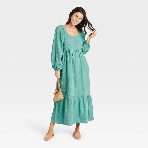 Women's Balloon Long Sleeve Dress - Universal Thread™ | Target