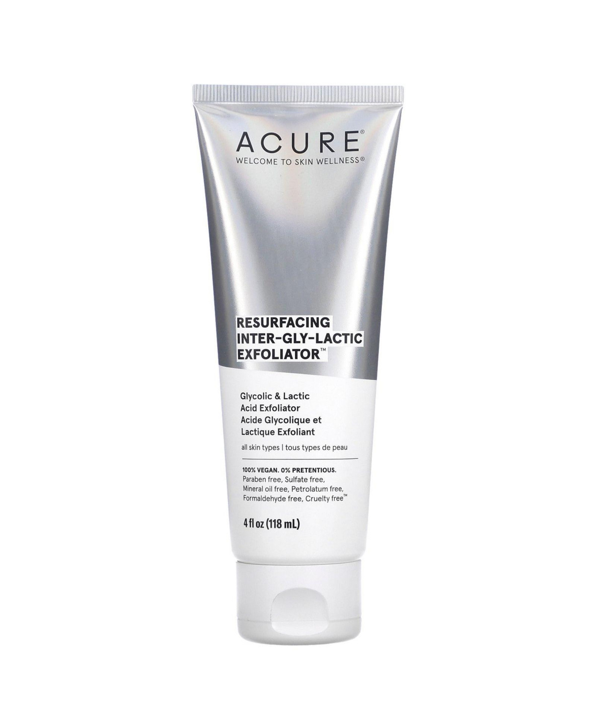 Acure Resurfacing Inter-Gly-Lactic Exfoliator - 4 fl oz (118 ml) | Macy's