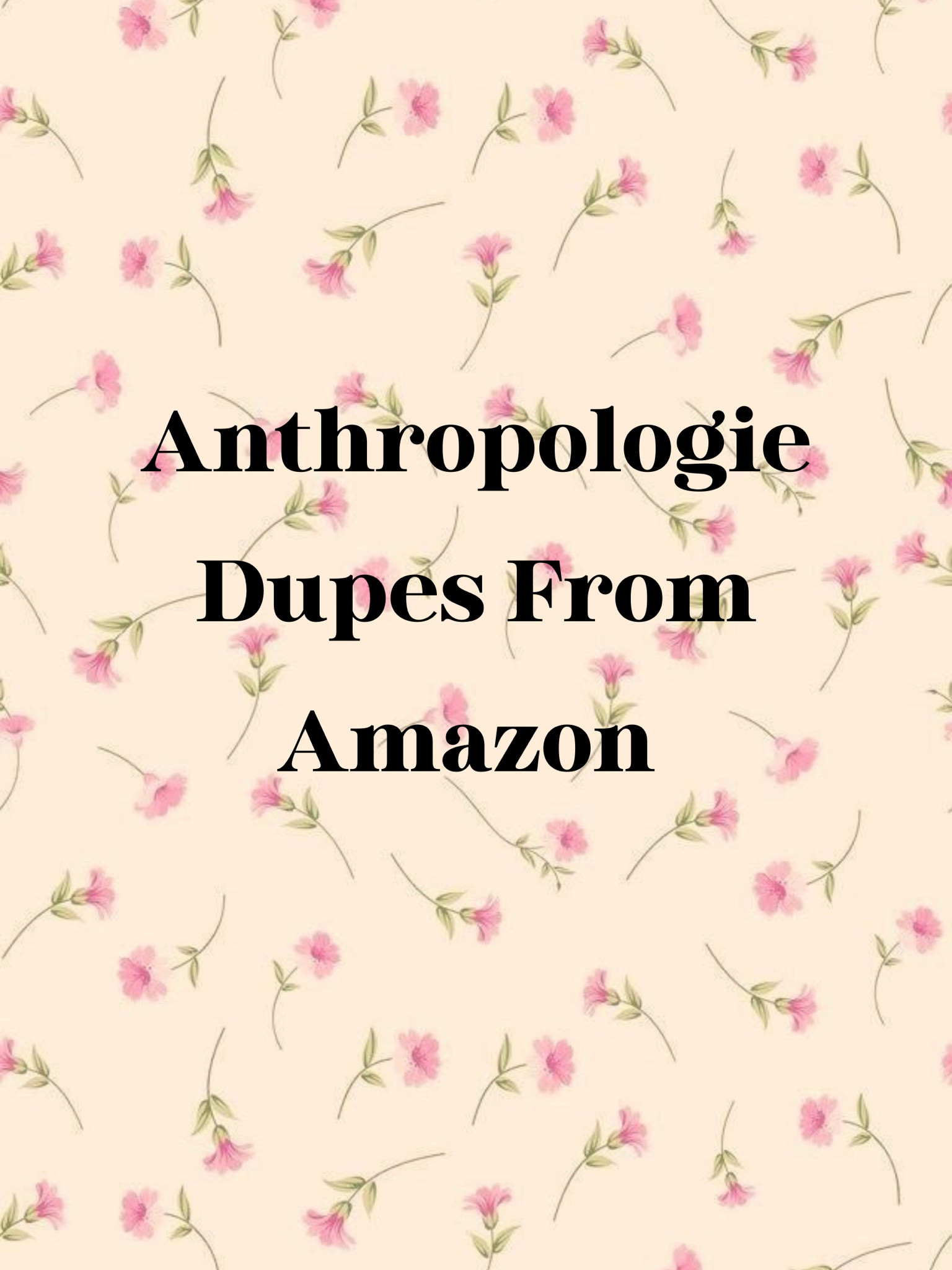 Anthropologie dupes from
Amazon. Affordable Anthropologie

#LTKfindsunder50 #LTKstyletip