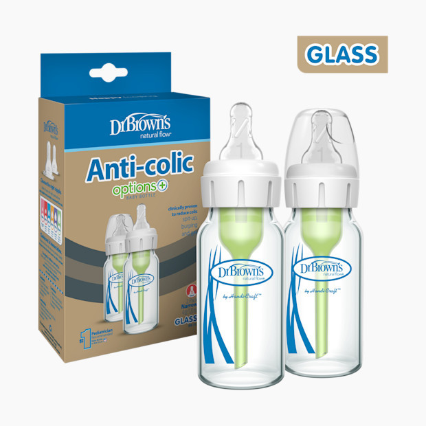 Options+ Glass Narrow Baby Bottles | Babylist