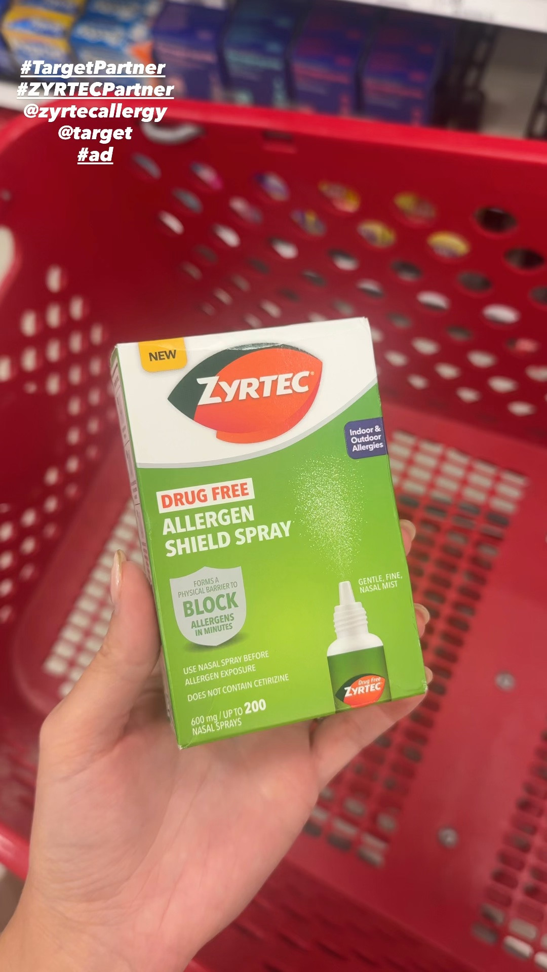 Being in the garden so much - I NEED some allergy help. The NEW ZYRTEC™ Allergen Shield Spray is helping me stay one step ahead this allergy season. #TargetPartner #ZYRTECPartner@zyrtecallergy @target 
@Shop.LTK, #liketkit, liket.it/xx