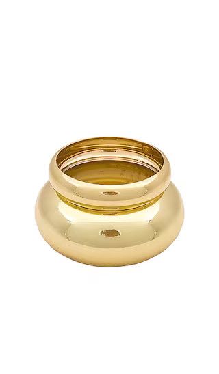 Bangle Bracelet Set in Gold | Revolve Clothing (Global)
