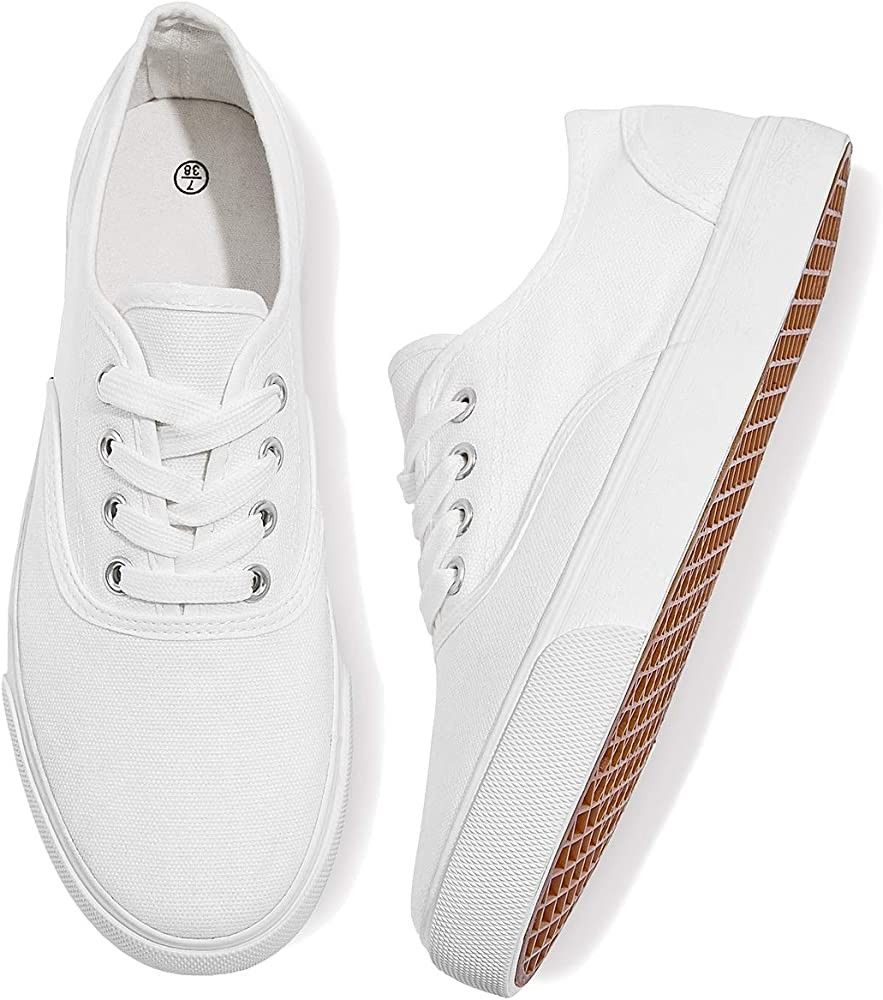 White Sneakers, White Sneaker Outfit , Womens White Sneakers  | Amazon (US)