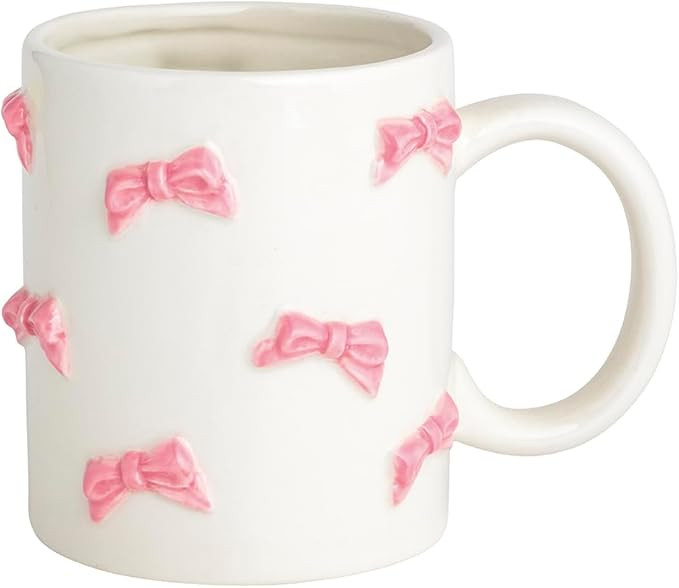 Mud Pie Valentine's Day Small Bow Mug | Amazon (US)