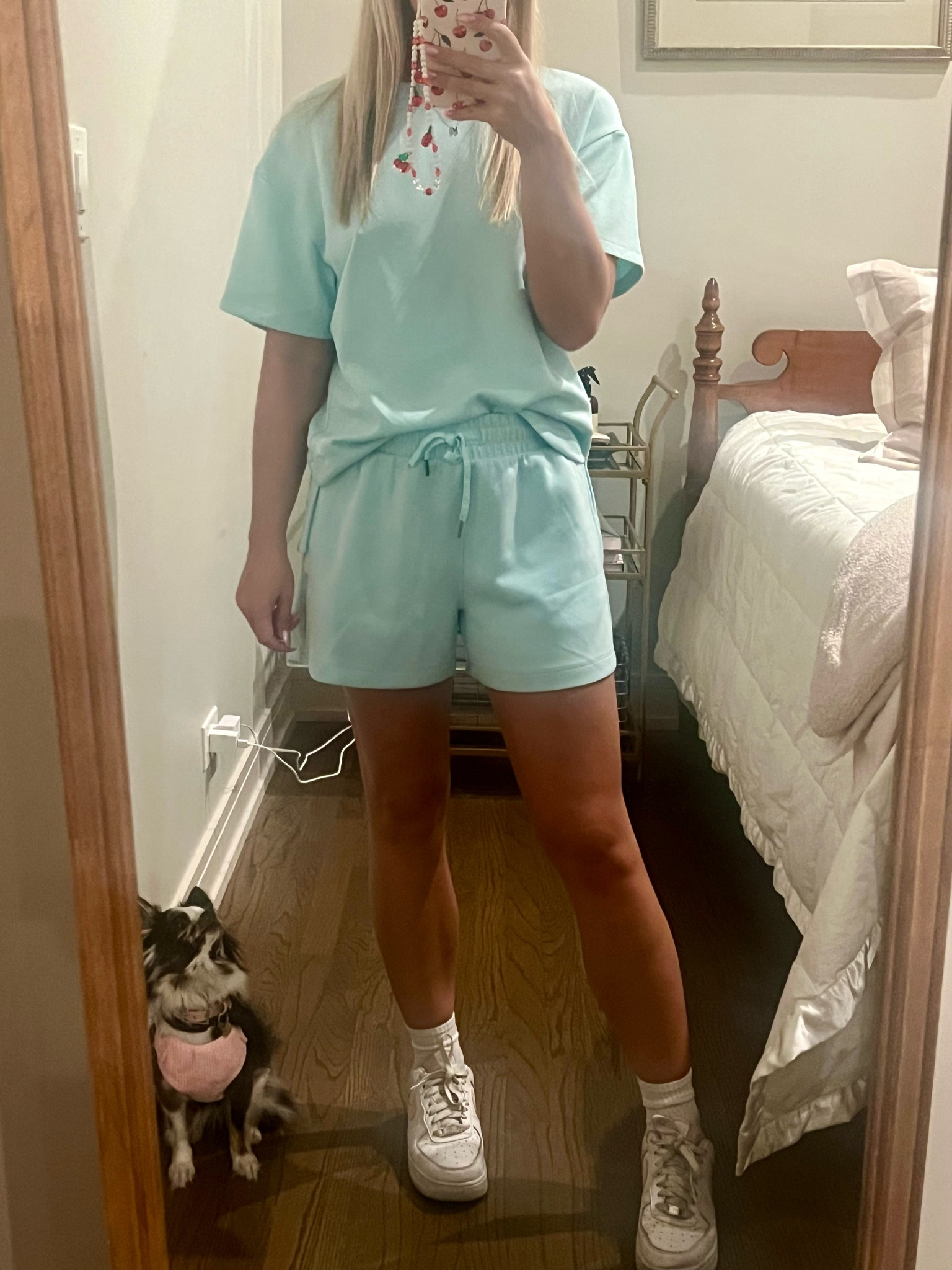 Comfy WFH set! I swear, this is the softest set I own it’s amazing! pic featuring Miss Marlowe ☺️
.
WFH | comfortable | active wear | lounge wear 

#LTKFindsUnder50 #LTKFitness #LTKActive