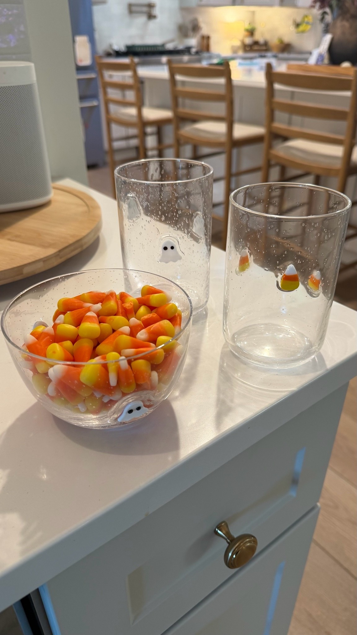 The cutest Halloween cups and bowls! Anthro dupe from @Walmart 

Cute little ghost cup, candy corn cup and little dishes!

#LTKHome #LTKSeasonal