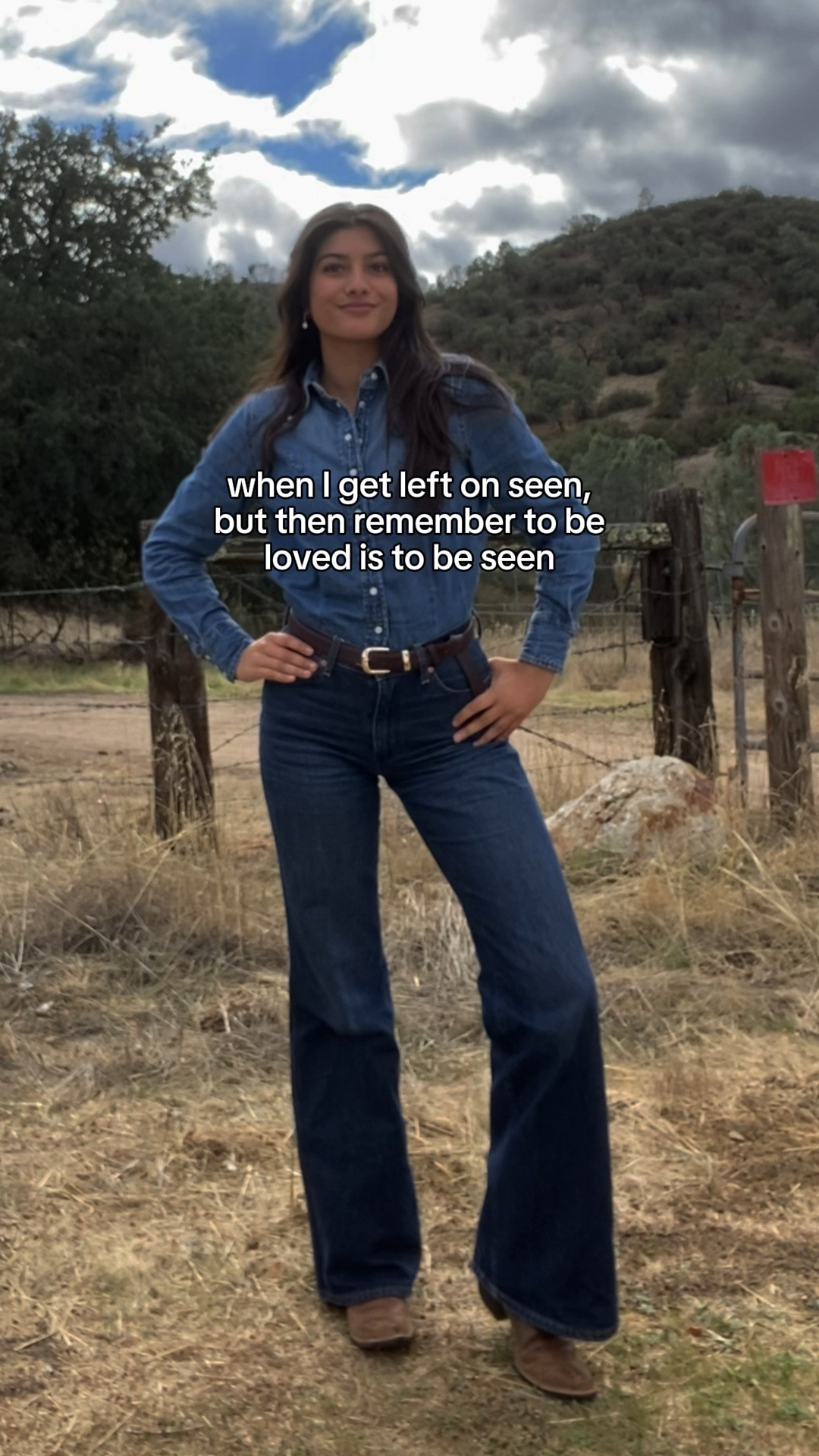 never settle, ladies lol #westernoutfit #westernlifestyle #wranglerdenim @Wrangler 