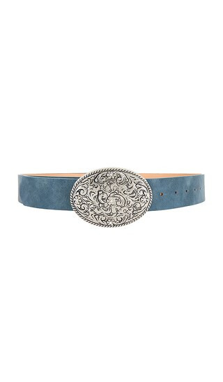 8 Other Reasons Belt With Silver Detailed Buckle in Blue. | Revolve Clothing (Global)