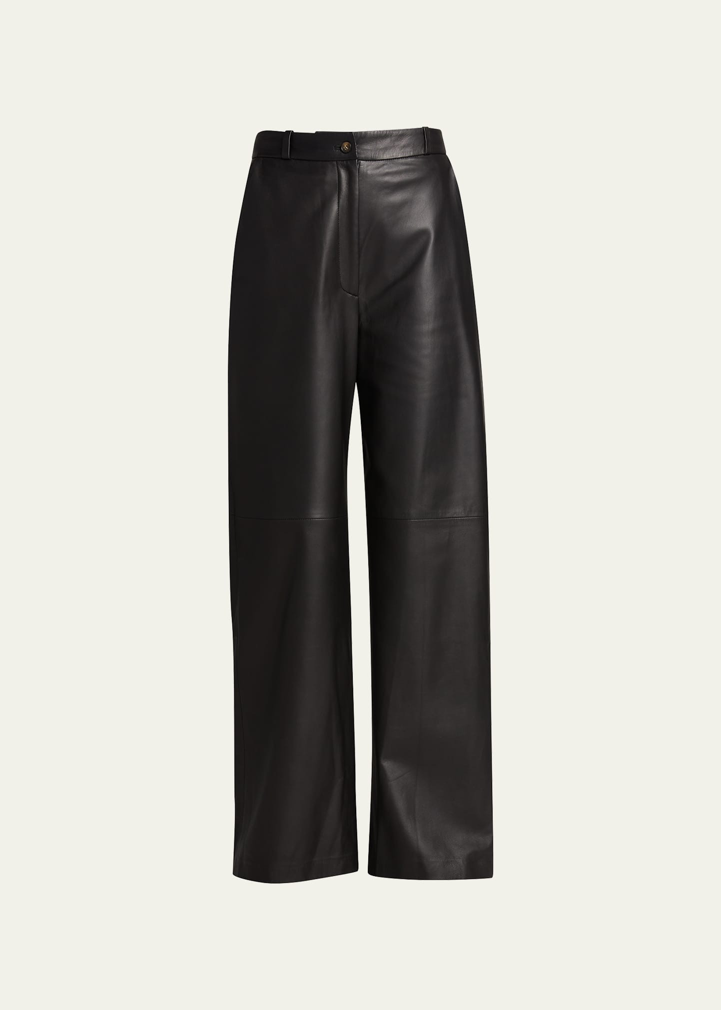 Loulou Studio Noro Wide-Leg Leather Pants | Bergdorf Goodman