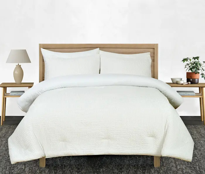 ENCHANTE Full/Queen 3-Piece Waffle Comforter Set | Nordstromrack | Nordstrom Rack