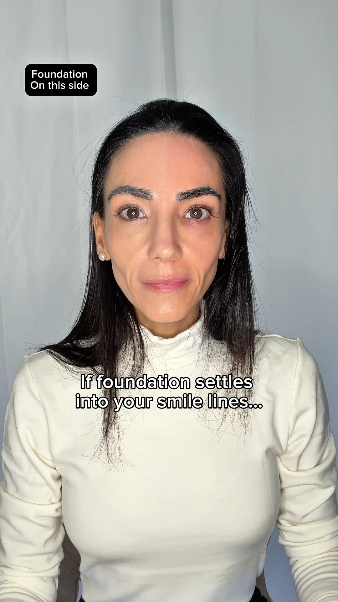 Haus Labs Triclone foundation in shade 175 — medium coverage with a true skin-like finish. This is my go-to for mature skin because it doesn’t settle into smile lines or look heavy. I’m in my 40s and prefer a no-makeup makeup look, and this one actually delivers.

#LTKBeauty #LTKOver40 #LTKselfcare