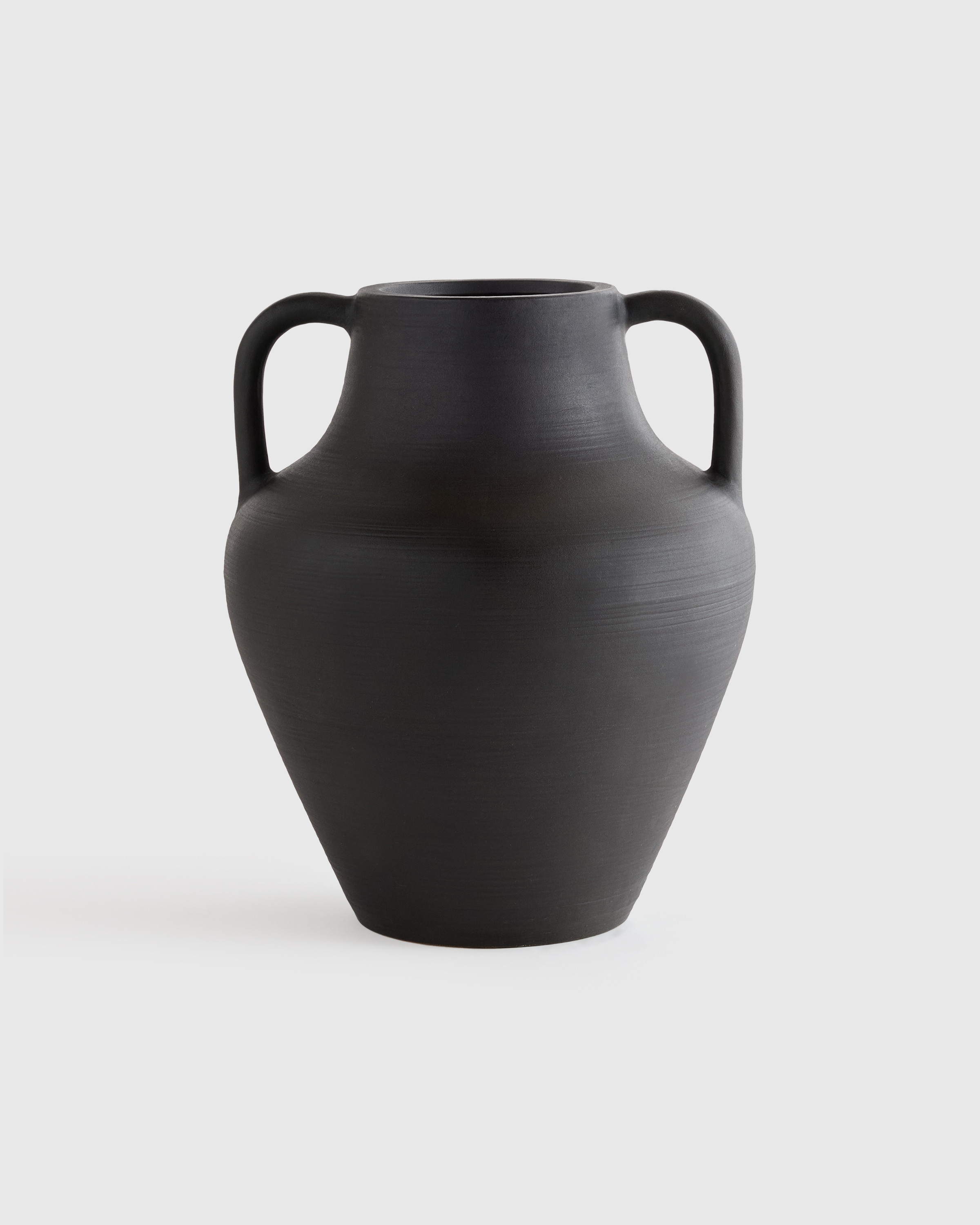 Quince | Handcrafted Artisan Ceramic Vase in Black | Quince