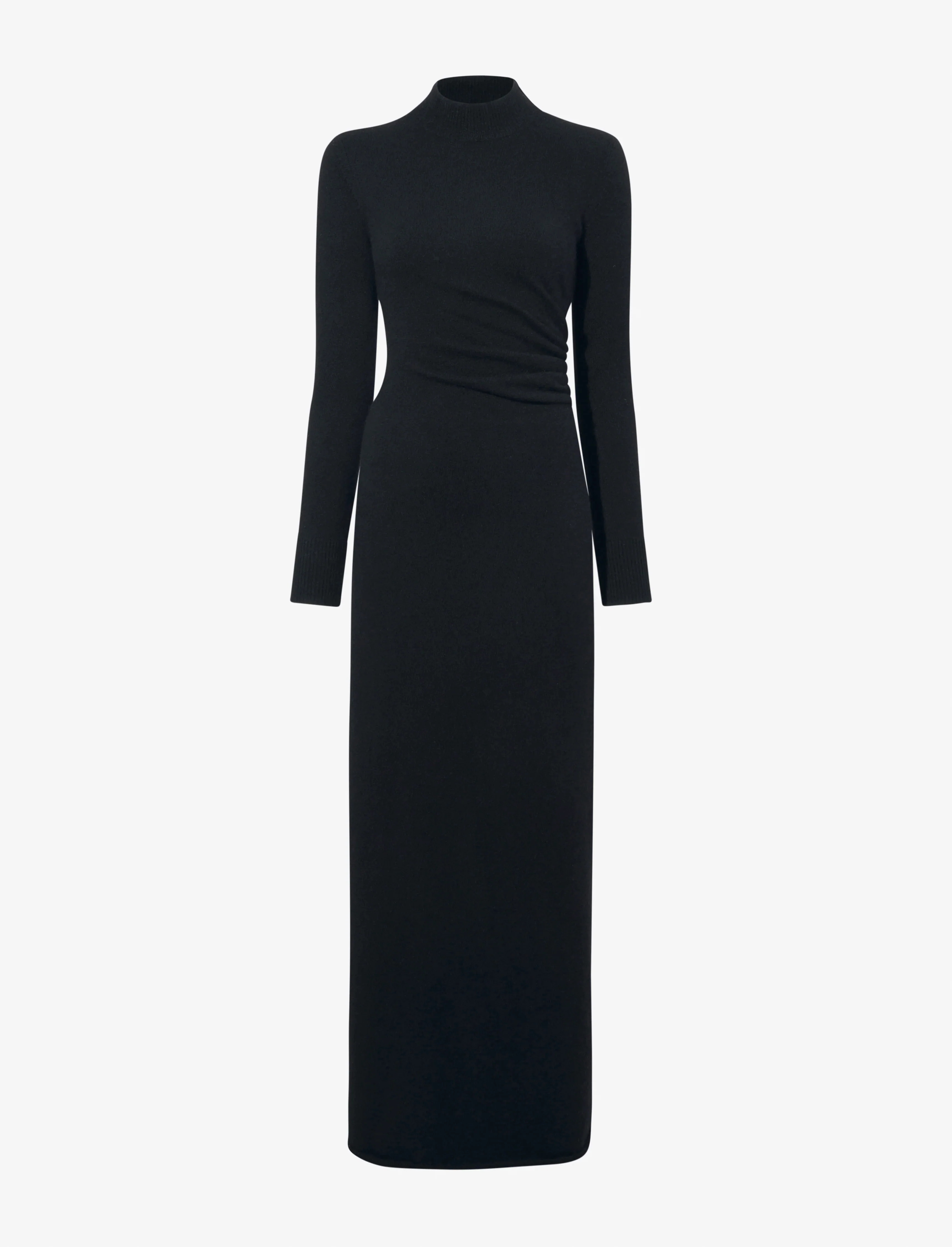 The Annette Dress in Cashmere Silk is knitted to a slim full-length silhouette with a high mock n... | Proenza Schouler LLC