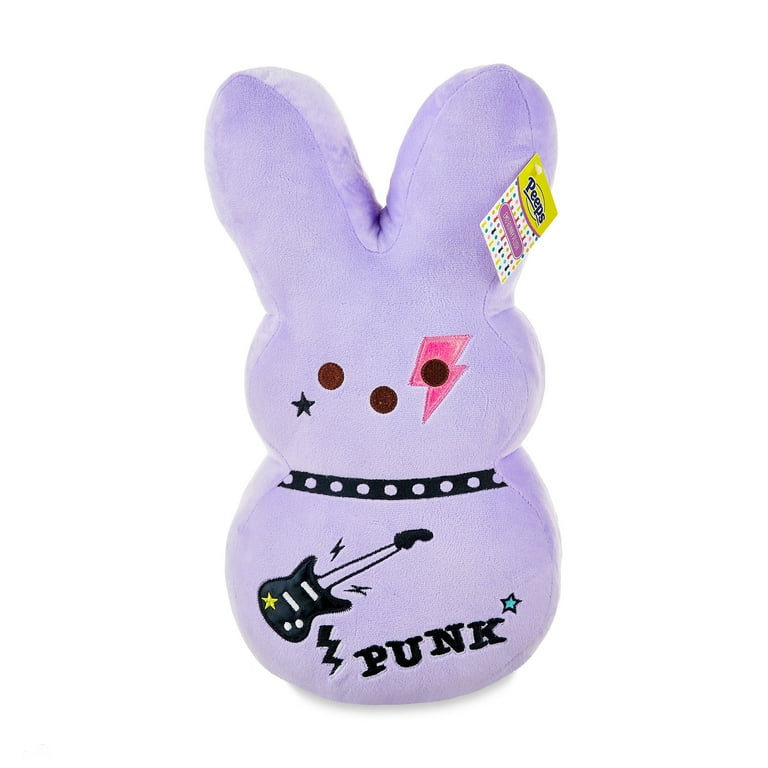 Peeps 15" Plush Bunny Emo Punk Rock Purple - Walmart.com | Walmart (US)