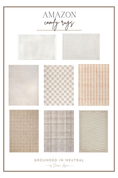 These comfy rugs from Amazon are so cozy, warm and cute. There are so many different patterns and textures to choose from. I’m loving the checkerboard rug. 

#LTKHome #LTKStyleTip