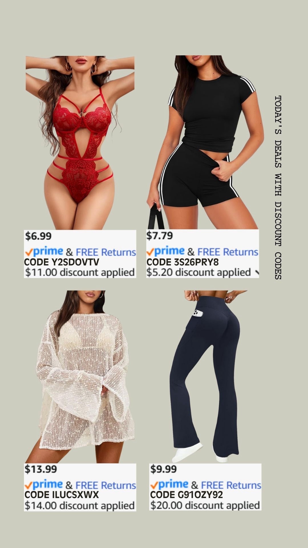 Promo codes are entered are on the check out screen where you select payment method. 

Codes & coupons only work for a limited time! If you get an error, it may have maxed the color/size you selected.. so try another one. Sometimes it helps to check out one item at a time! 

SCREENSHOT TO EASILY COPY/PASTE PROMO CODE AT CHECKOUT! 


#LTKootd #LTKMidsize #LTKSaleAlert