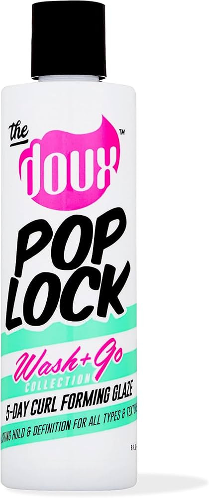 The Doux POP LOCK 5-Day Curl Forming Glaze for Natural Hair – Anti-Humidity Gel with Honey & Ar... | Amazon (US)