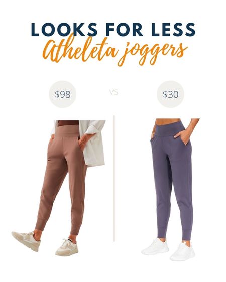 When a follower said these were a great Athleta jogger dupe you know we had to give them a try! 🤩 Collin said so far this find is better than the Old Navy and the Walmart pair she bought…..but she’s still not satisfied and says the Athleta ones are still worth their big price tag. However, being savvy shoppers, we’re big fans of the Amazon price! Which ones will you be treating yourself to?! 

#LTKunder50 #LTKFind #LTKstyletip