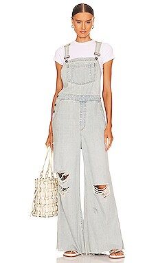 Show Me Your Mumu Trenton Overalls in Faded Indigo from Revolve.com | Revolve Clothing (Global)