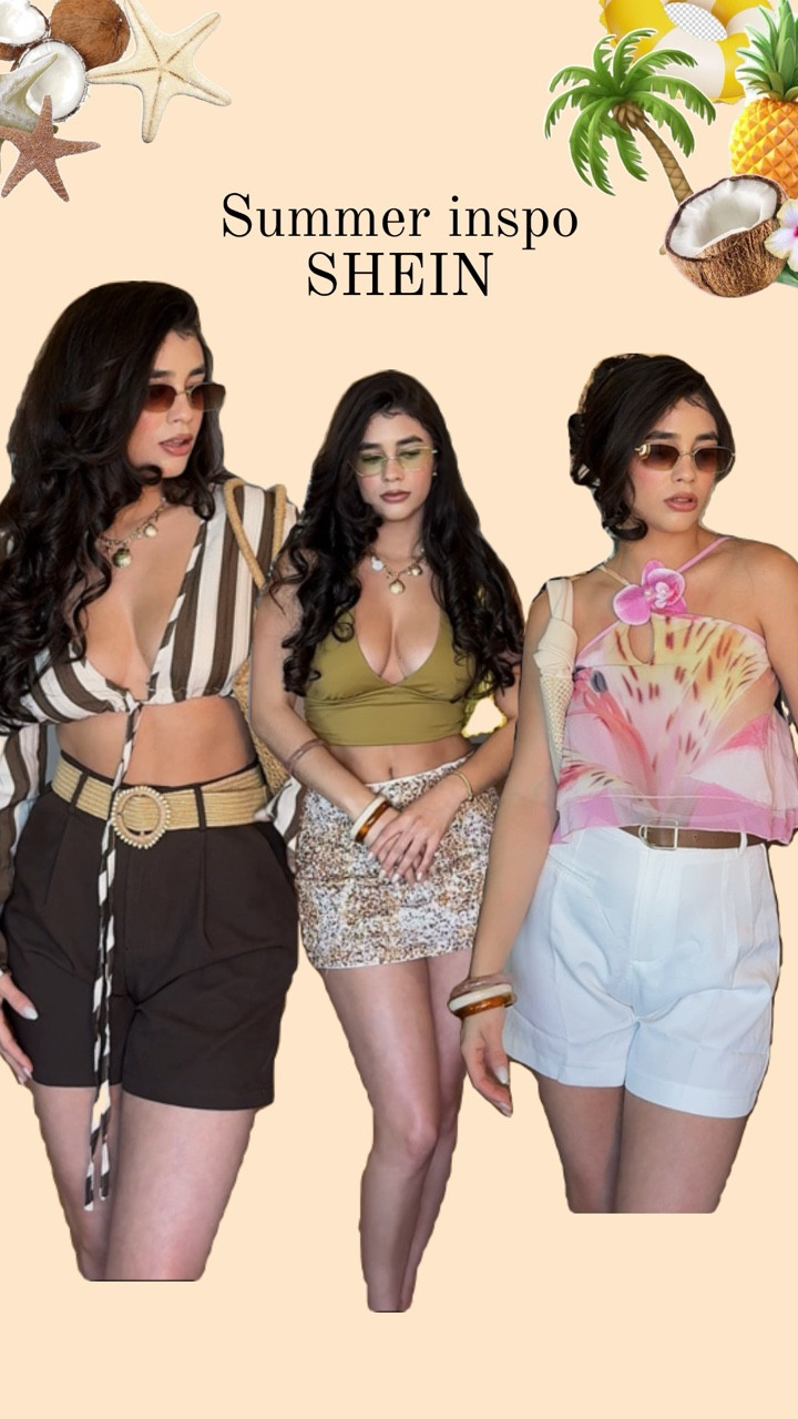 Outfits de verano , que sé que vas a amar 
Creo que el último es mi favorito 💕

Datos útiles ✨
Peso 117lbs, mido 5.6 pies, regularmente mi talla es XS de cintura y S para arriba 

Todos los links , en la biografía de mi perfil 🔗

#tips #style #fashion #verano #summerstyle #summer #summeroutfits #outfitsideas #outfitsinspiration #inspo
