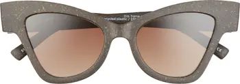 Le Specs Hourglass 51mm Polarized Cat Eye Sunglasses | Nordstrom | Nordstrom