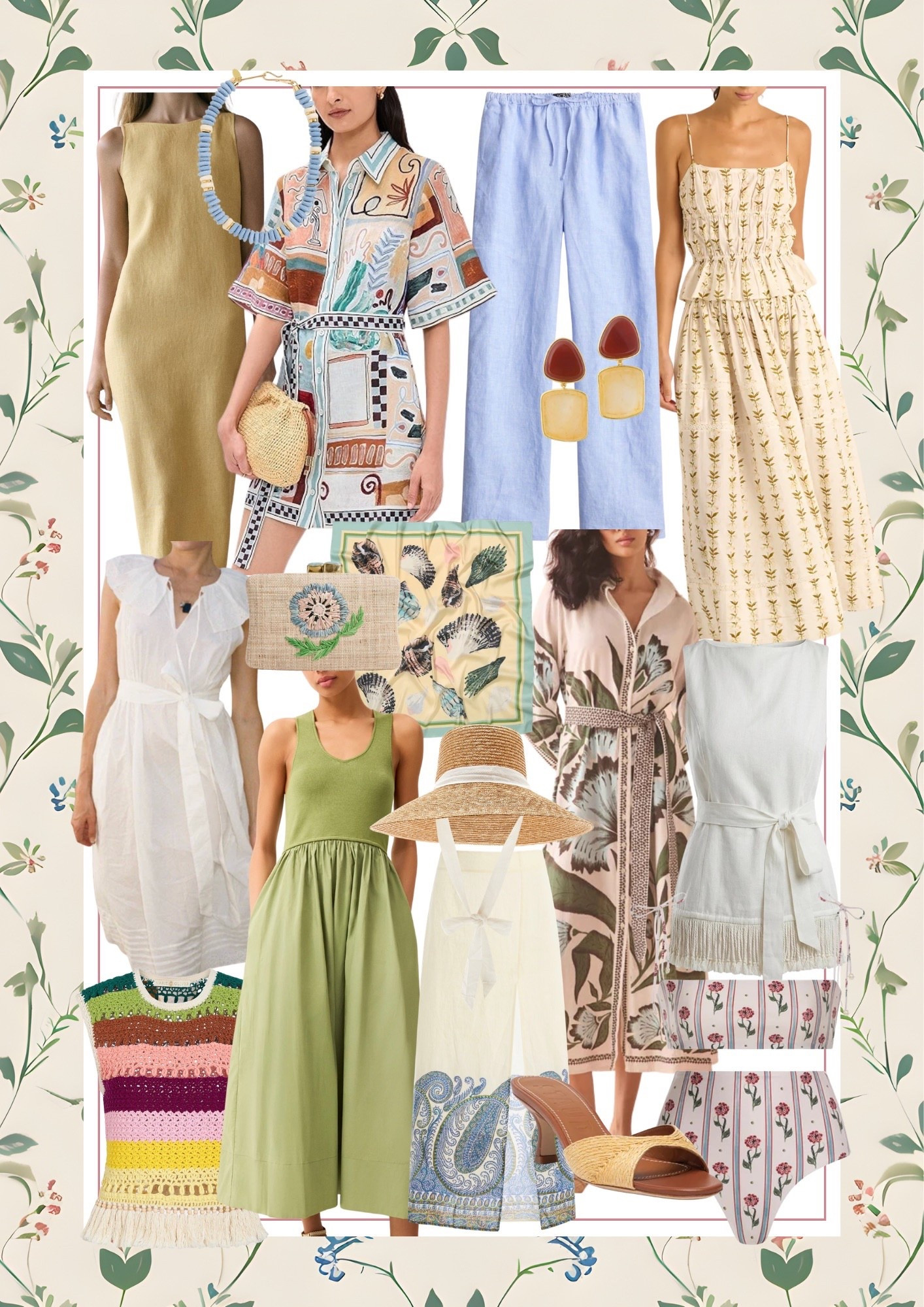 Vacation outfit. Swimwear. Spring outfits 

*some items I was not allowed to link - head to the blog or ShopMy for those links 

#LTKSwim #LTKTravel #LTKgrwm