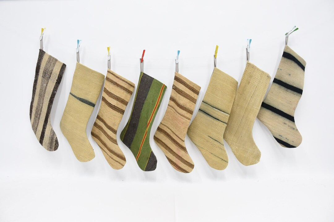 Kilim Stockings, Christmas Kilim Stockings, Family Stockings, Christmas Decor, Family Christmas S... | Etsy (US)