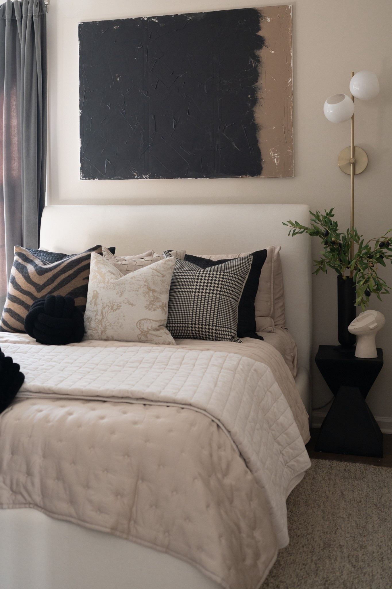 I love these warm neutrals on a bed! The gorgeous pillows stacked on the bedding from Quince is utter perfection!

#LTKHome #LTKdayinmylife #LTKmomlife