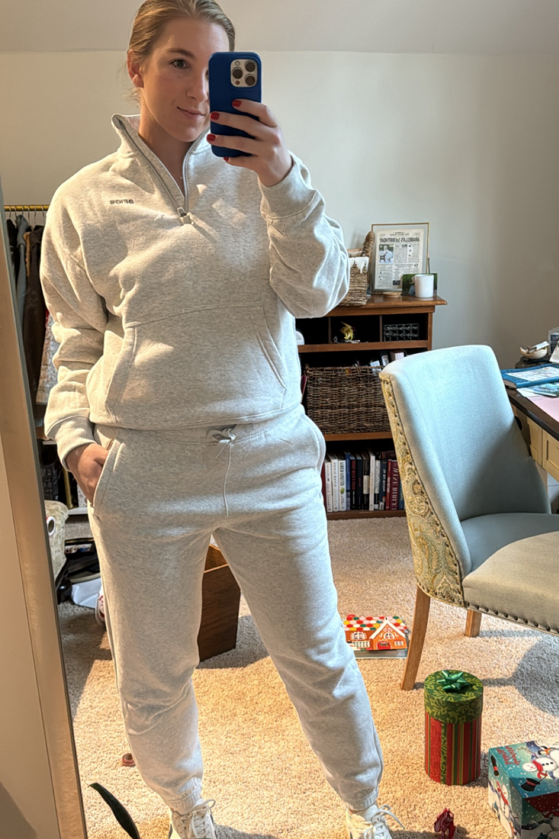 Loving this new lounge set I just got in from Figs! It is SO cozy. Perfect for travel, lounging, and cold weather! I sized up in my normal sizes for Figs. 

Travel outfit / cold weather wear / loungewear 

#LTKStyleTip #LTKGiftGuide #LTKTravel