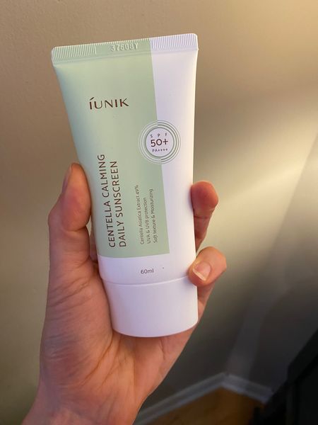 Just got in my second tube of the iUNIK centella calming sunscreen. Great option for dry skin, but not greasy! 

#LTKsalealert #LTKfindsunder50 #LTKbeauty