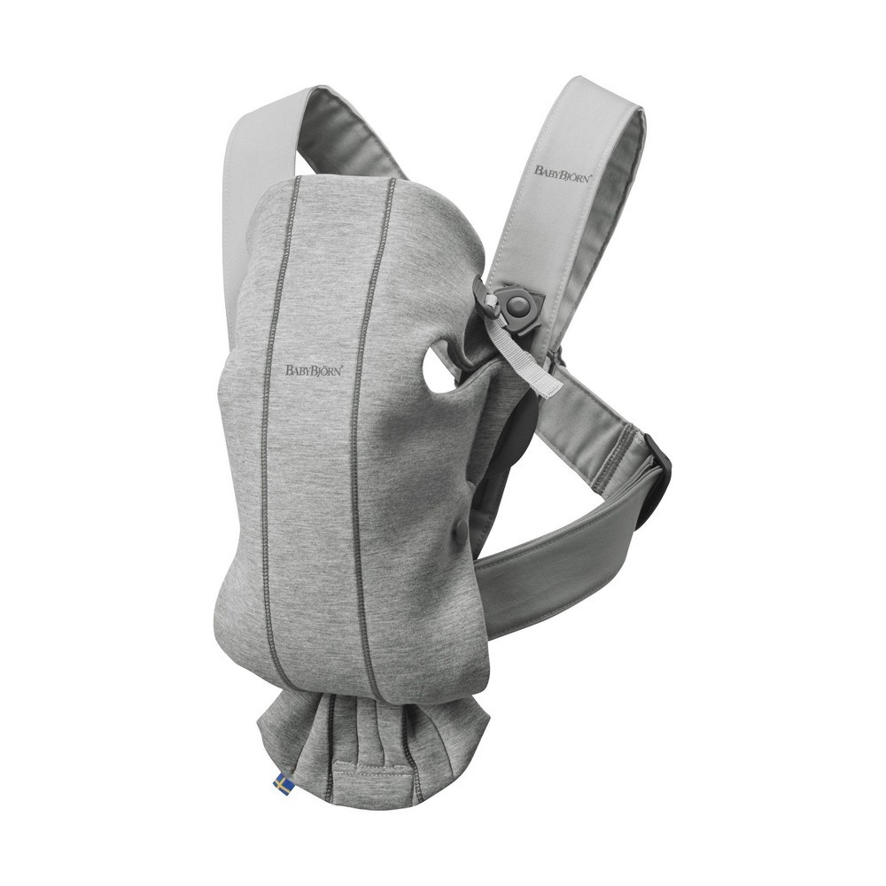 BABYBJÖRN Baby Carrier Mini 3D Jersey - Light Gray | Target