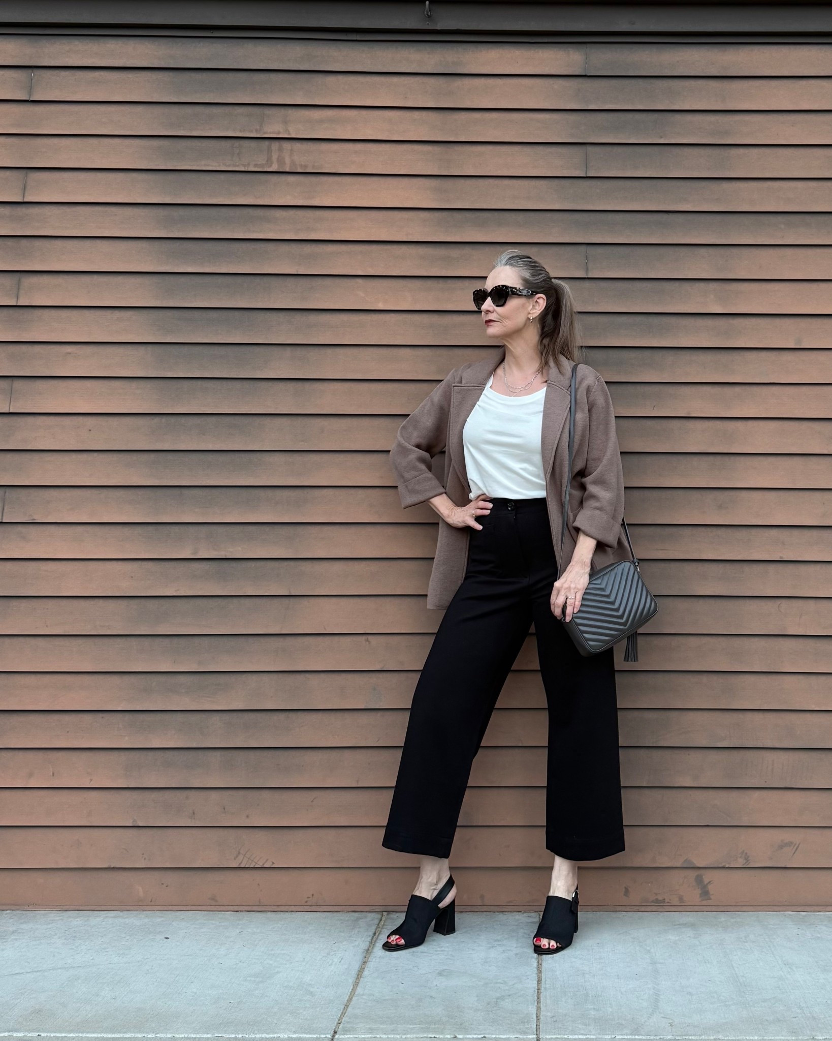 Wear to work outfit of the day. Stretch pants & knit blazer …
Professional yet comfy!! All true to size.

#LTKWorkwear #LTKMidsize #LTKOver40