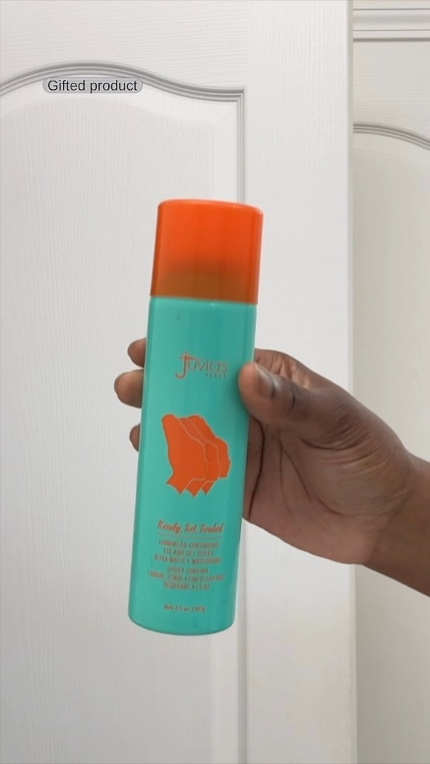 #ad | I've been using the Juvia’s Place Ready, Set, Sealed Longwear Continuous Fix And Set Spray to lock my makeup in all day on my oily skin. #settingspray #makeup #oilyskin 

 #LTKOver40 #LTKBeauty