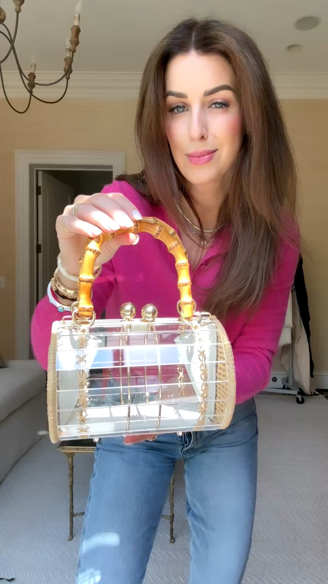 The bag is not only perfect for a stadium, but for a night out too! It’s gorgeous. 