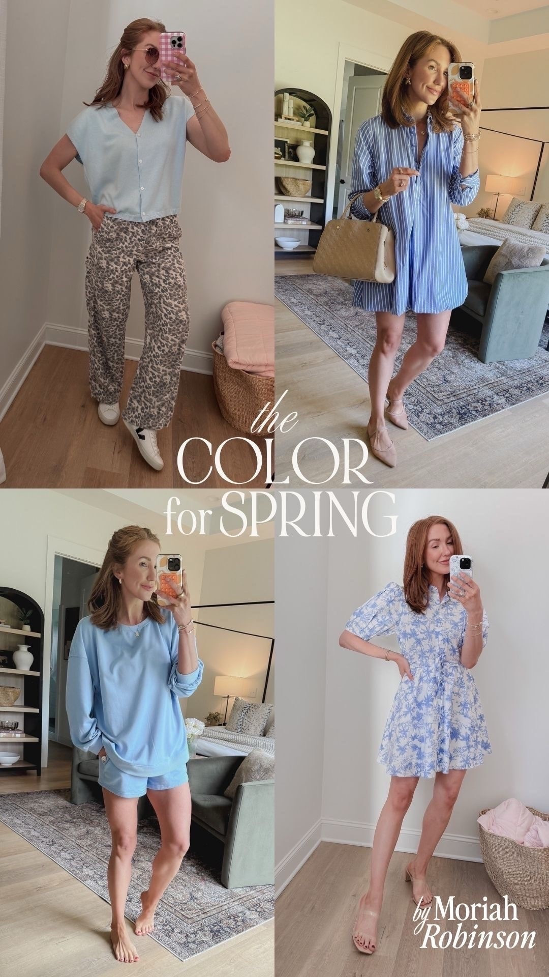 Blue is the color for spring! I love this cozy set and beautiful dresses for spring. #LTKstyletip



#LTKgrwm #LTKootd #LTKdayinmylife