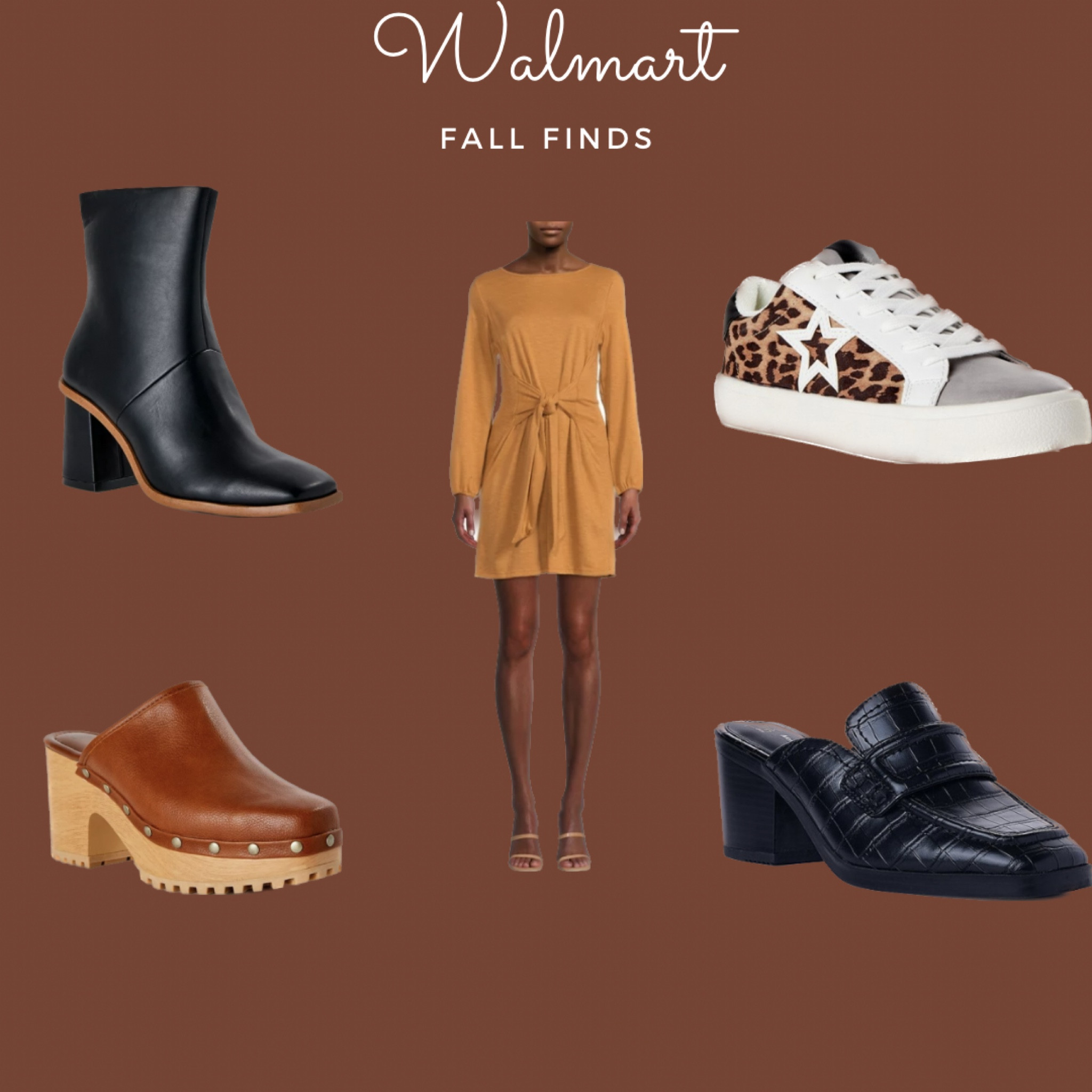 Fall finds at Walmart 



#falloutfits #boots #falldress #fallfashion #falltrends #mules #workwear #seasonal 

#LTKworkwear #LTKsalealert #LTKSeasonal
