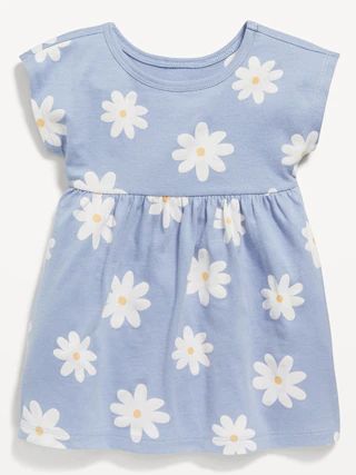 Printed Jersey-Knit Dolman-Sleeve Dress for Baby | Old Navy (CA)