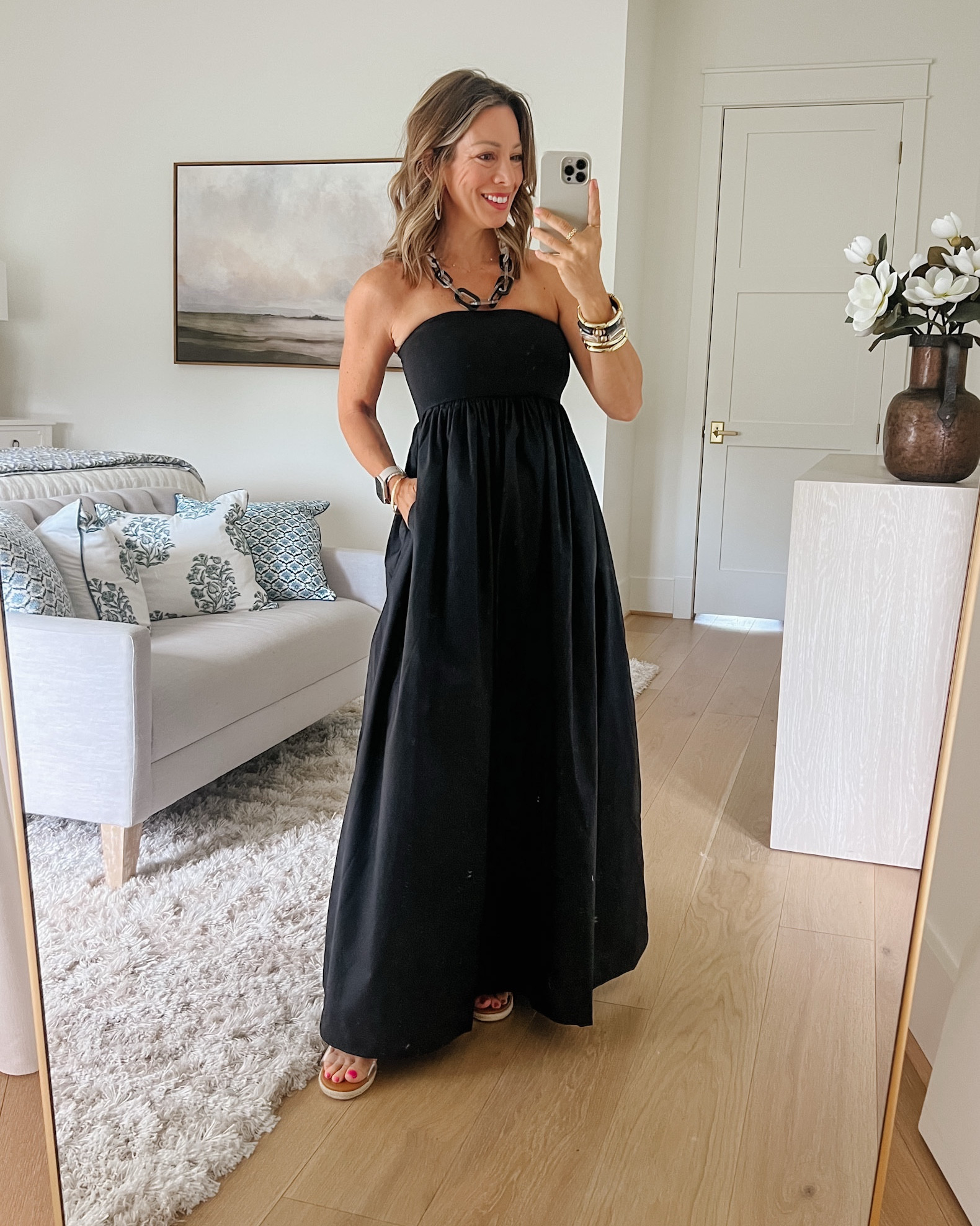 Chic bandeau maxi dress from Walmart 🥰

Dress Fit: I’m wearing an XS

#LTKPetite #LTKStyleTip #LTKFindsUnder50