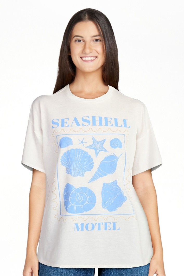 No Boundaries Washed Graphic Boyfriend Tee, Women's XXS-XXL | Walmart (US)