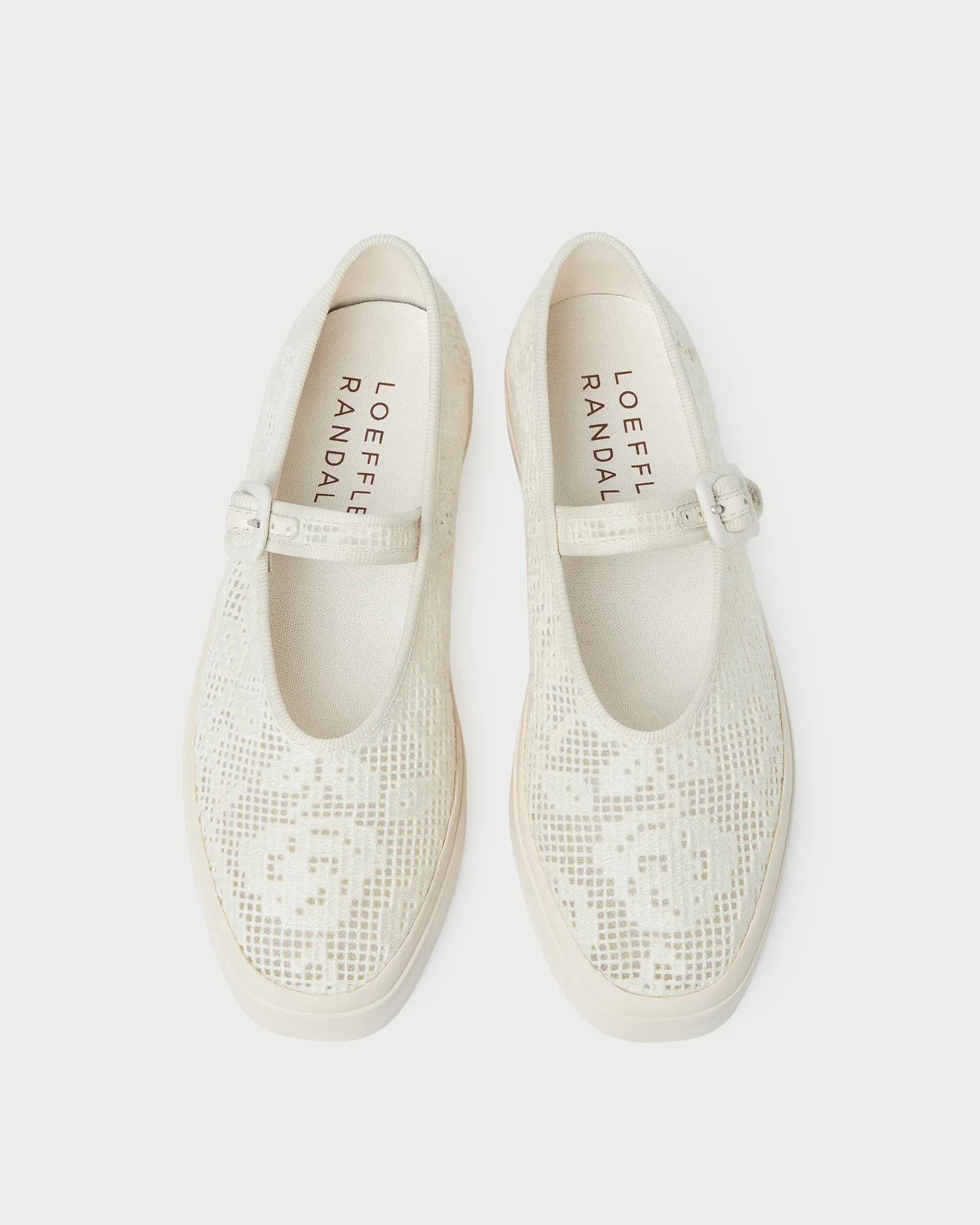 Cooper Cream Lace Mary Jane Sneaker | Loeffler Randall