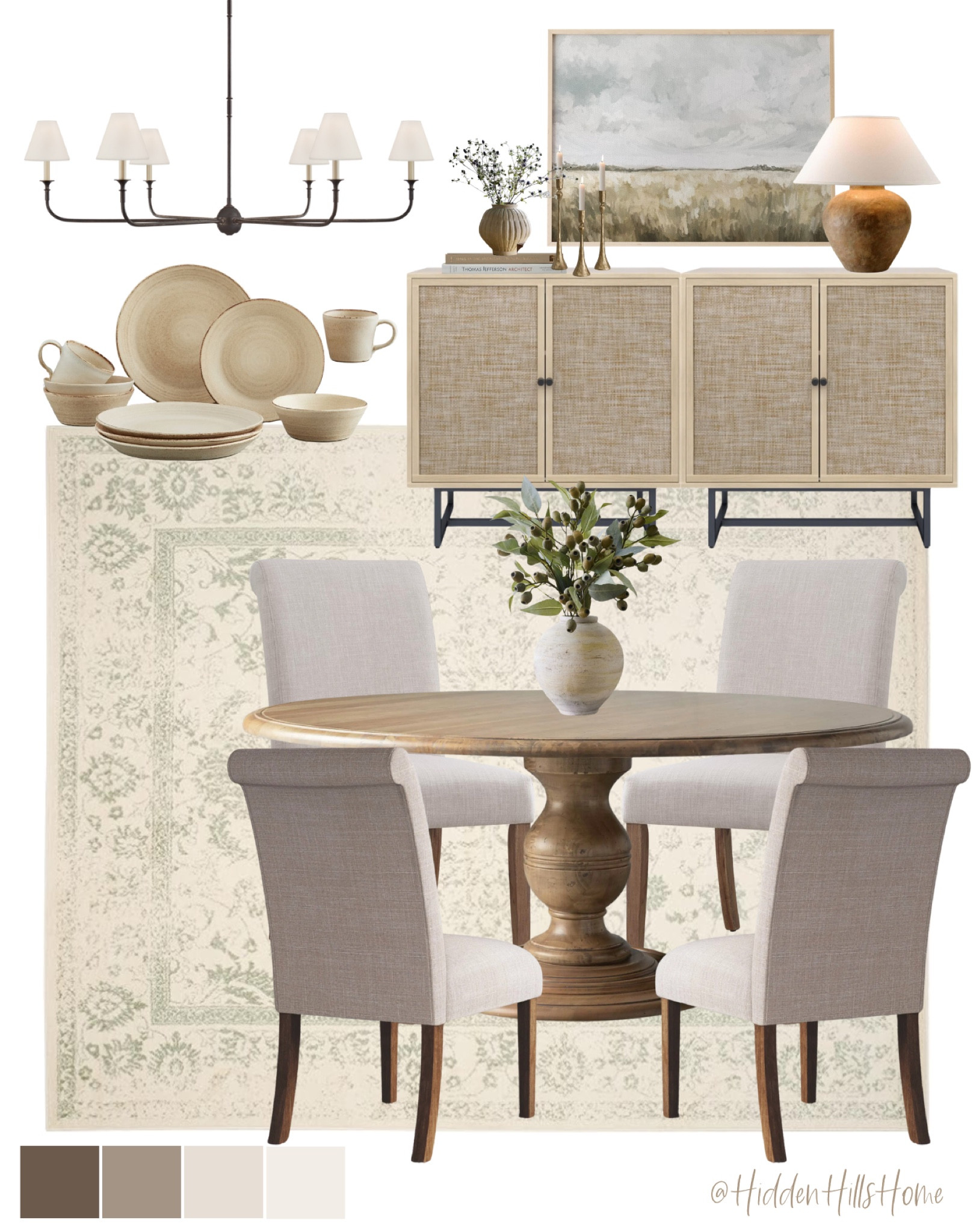 Light, neutral color dining room or kitchen design idea

#LTKStyleTip #LTKSaleAlert #LTKHome