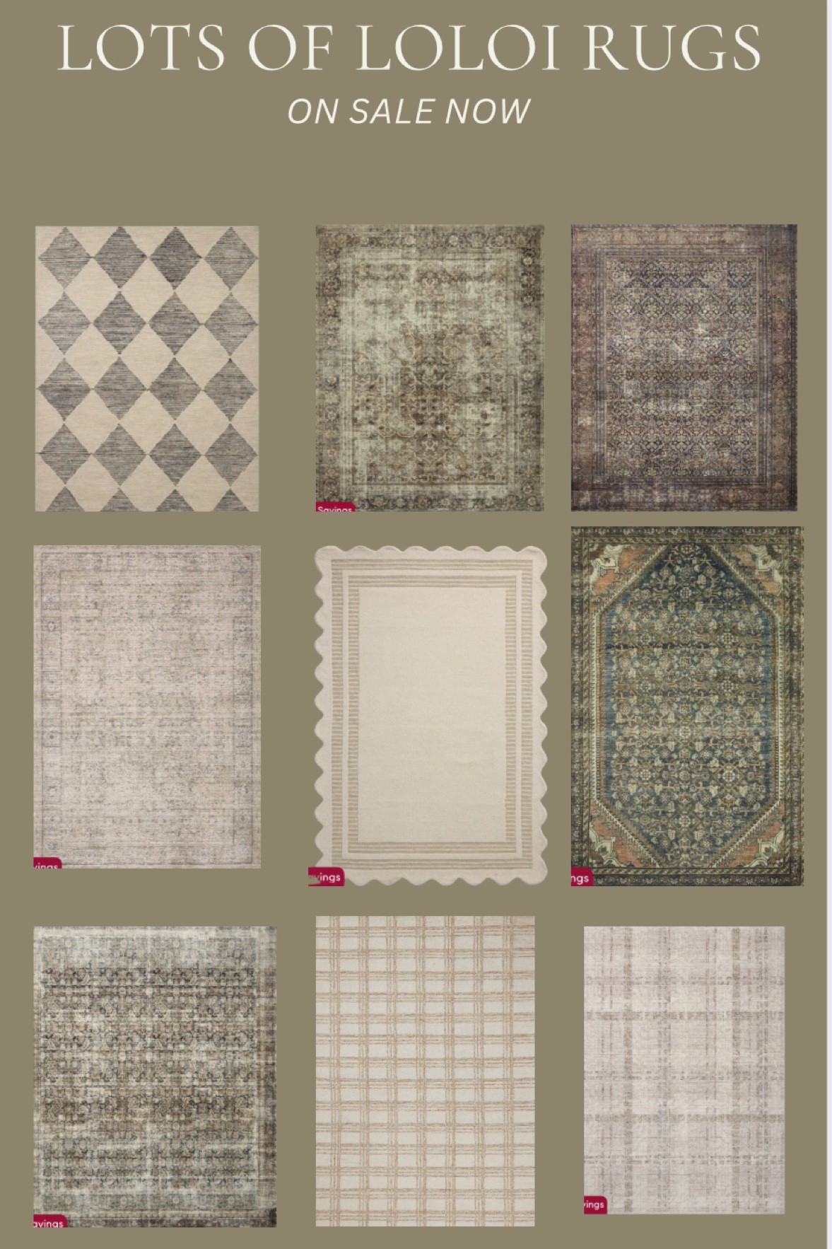Loloi rugs on sale now! 

#LTKcasa #LTKsale #LTKcanada