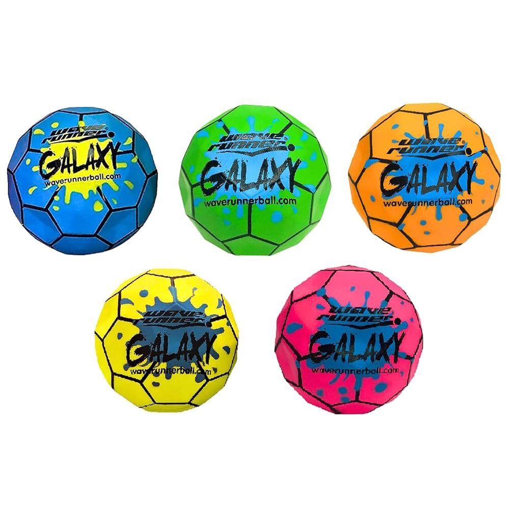 Wave Runner Galaxy Bounce Ball - Revolutionary Water Balls for Pool and Beach Fun, Ultimate Skipp... | Amazon (US)