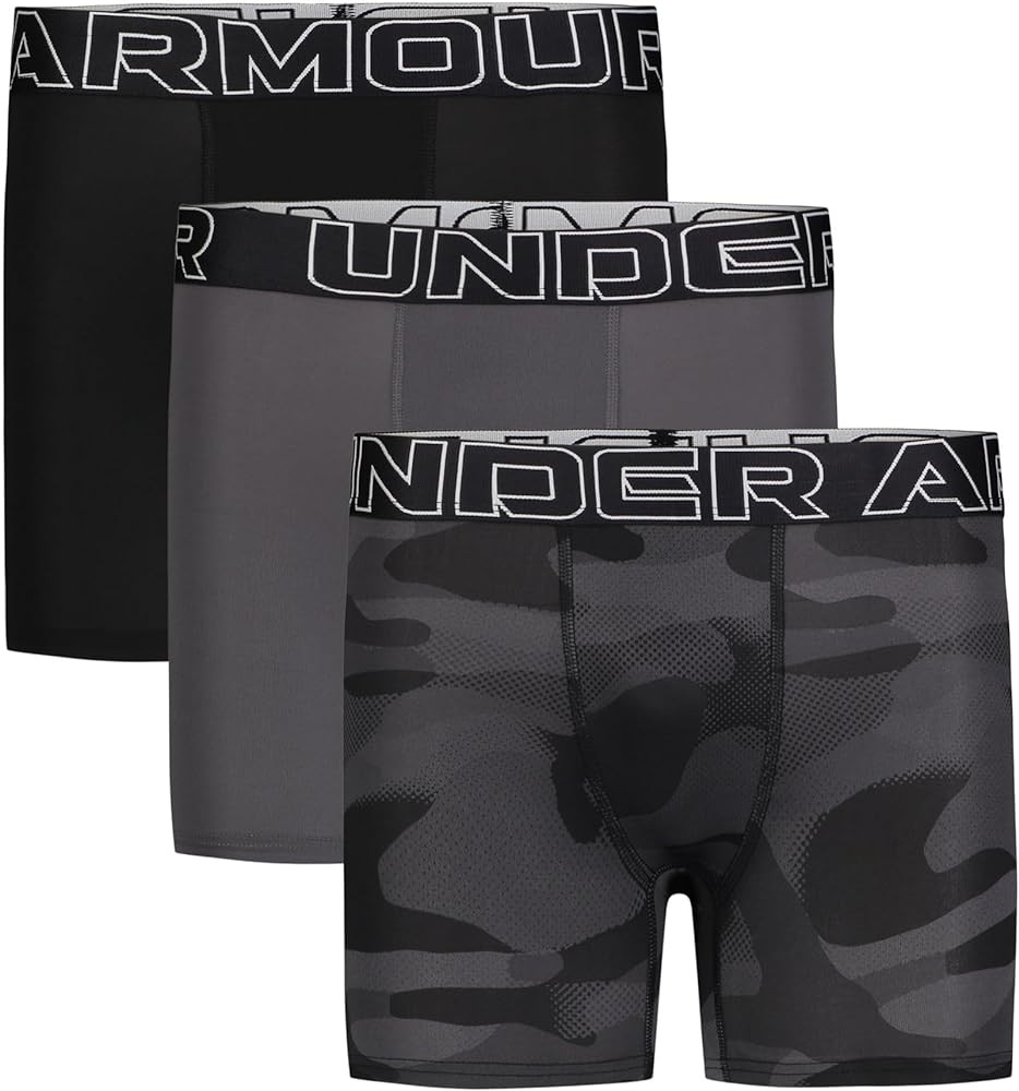 Under Armour Boys' Performance Boxer Briefs, Lightweight & Smooth Stretch Fit | Amazon (US)
