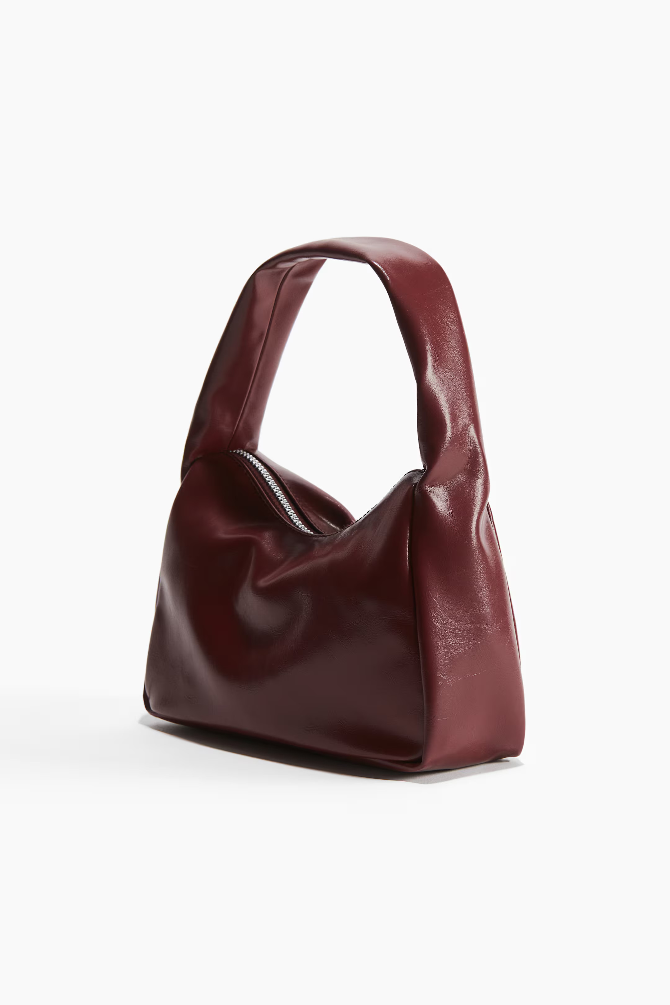 Bow-Detail Shoulder Bag - Burgundy - Ladies | H&M CA | H&M (US + CA)