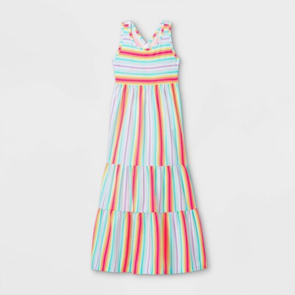 Girls' Sleeveless Knit Maxi Dress - Cat & Jack™ | Target