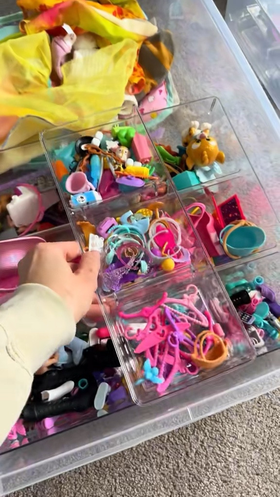 If Santa brought your girl 1,000 Barbie & baby pieces…this is for you 😉 

#barbie #babydoll #organizationtips #girlmon  #mom

#LTKmomlife #LTKdayinmylife #LTKKids