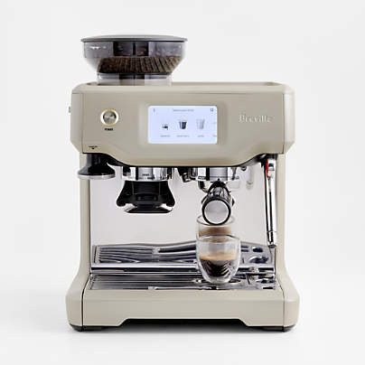 Breville Barista Touch Brushed Stainless Steel Espresso Machine with Steam Wand + Reviews | Crate... | Crate & Barrel