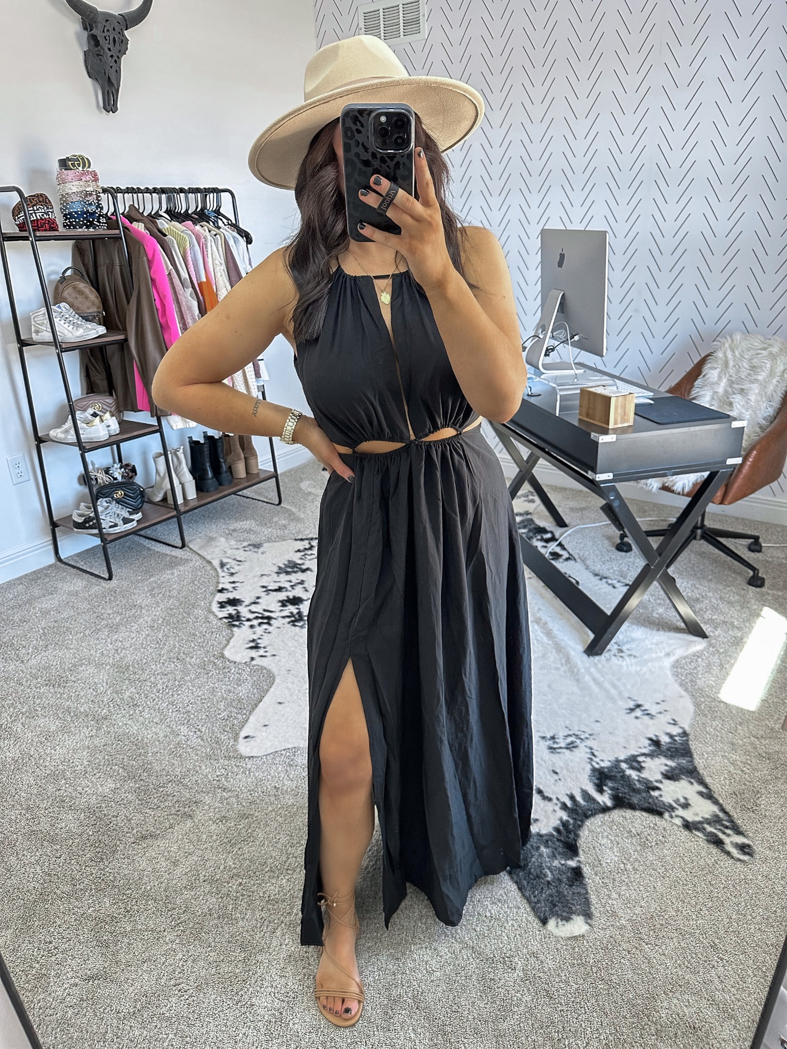 Dress — small

All black outfit | black boho outfits | platform sandals | spring outfit | summer outfit | brunch outfit | concert outfit | winery outfit | boho dress | maxi dress | cutout dress | strappy sandals 



#LTKstyletip #LTKunder50 #LTKshoecrush