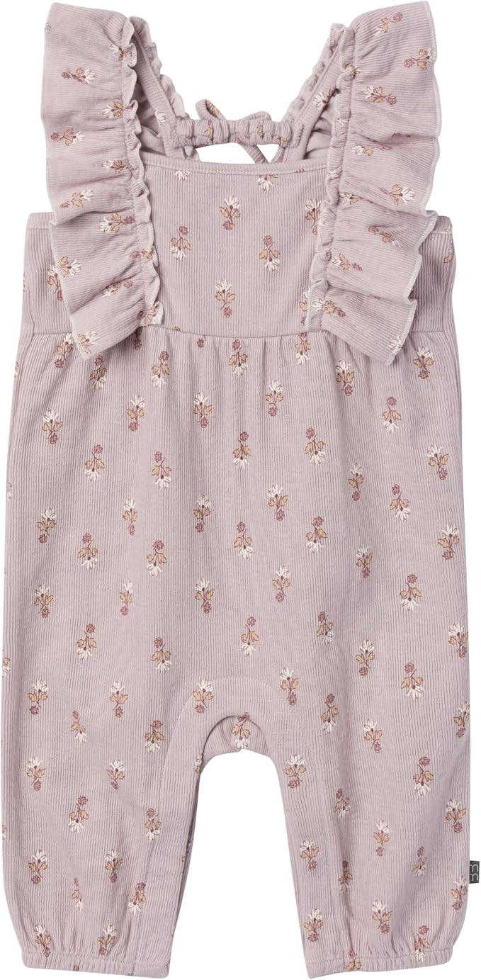 Modern Moments by Gerber Baby Girls Ruffles Long Leg Romper | Amazon (US)